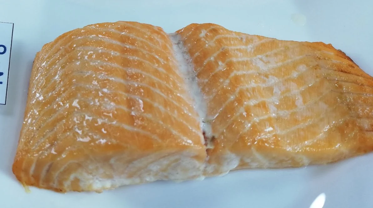 Salmón cocido tratado — evaluación post cocción ANPEIX 100 PLUS SP